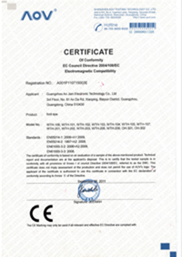 ELEDTV Certificate 1